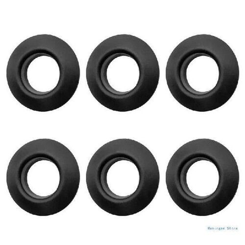6Pcs Kayak Canoes Paddles Rubber Drip Rings Replacement