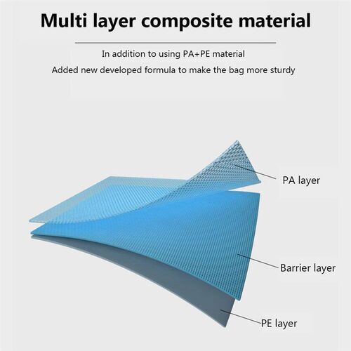 7 Sizes Reusable Vacuum Bags with Electric Pump Vacuum Compr