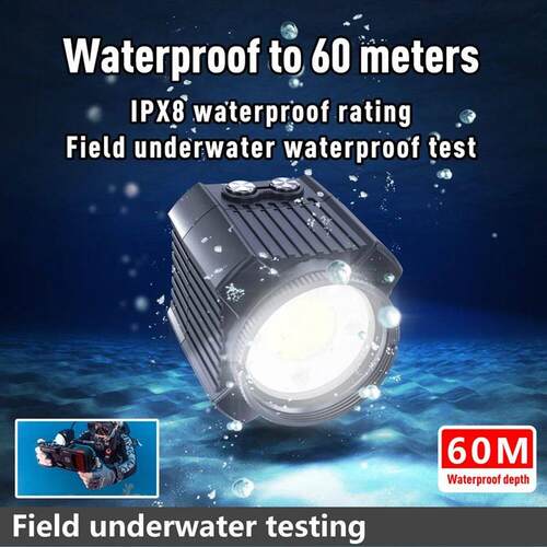 Seafrogs SL-19 60Meter Waterproof Diving Fill LED Light 2000