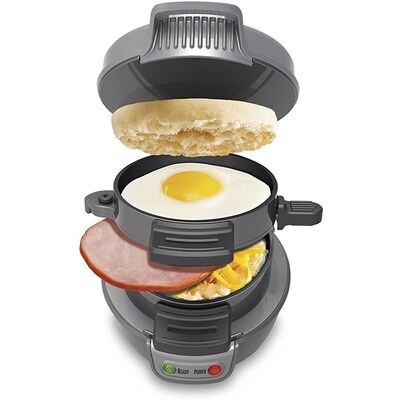 汉堡机三明治机早餐煎蛋烤面包机 Burger Press Maker Hamburger