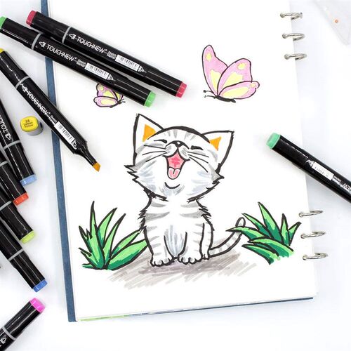 Alcohol Marker Pens 36/60/80 Colors Markers Manga Sketching