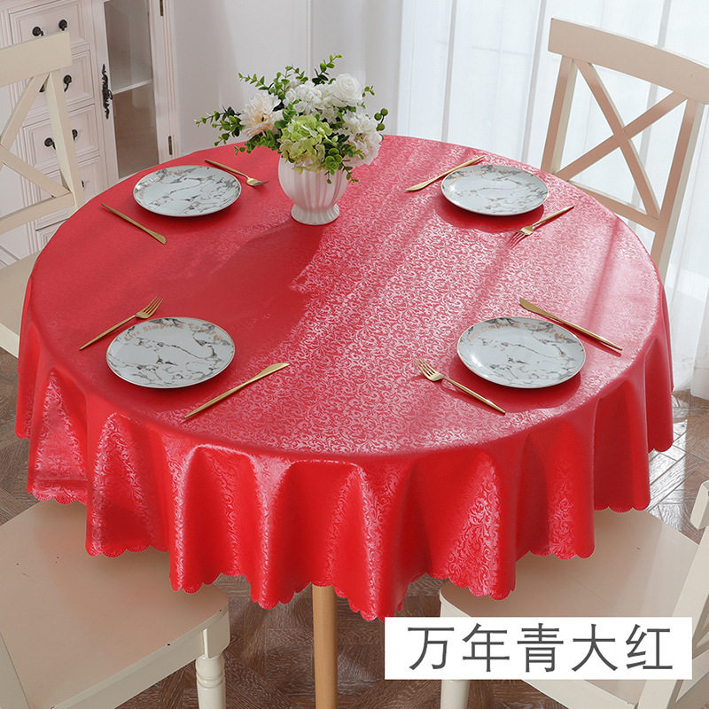 欧式酒店饭店家用防水防油免洗防烫圆桌圆形大圆桌餐桌布台布布艺,居家布艺,桌布,淘宝优惠券,粉丝福利购,淘宝优惠卷