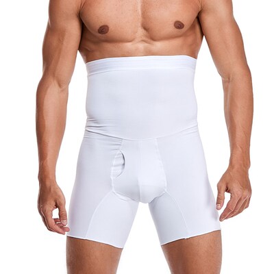 Men Tummy Control Shorts Body Shaper Compression High Waist