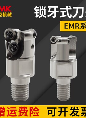 数控高精度圆鼻锁牙式铣刀头EMR螺纹刀头/5/R钨钢合金抗震刀杆