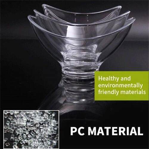 Salad Bowl Acrylic Clear Fruits Snacks Mixing Bowl K Food