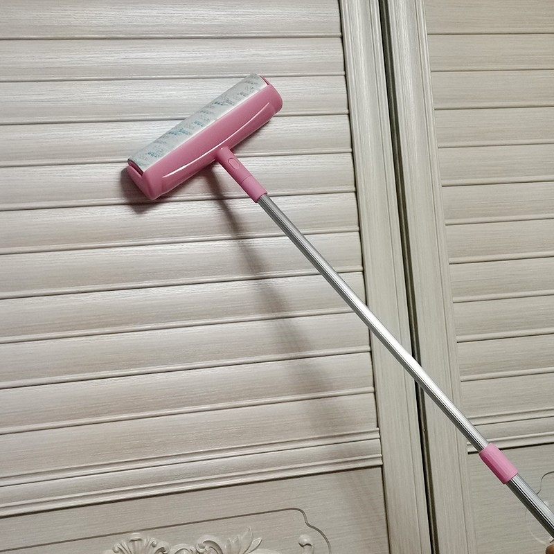 净得丽可伸缩粘毛器滚筒可撕式地毯粘尘纸地板加长23.5cm沾毛器,收纳整理,衣物除尘滚/粘毛滚,淘宝优惠券,粉丝福利购,淘宝优惠卷