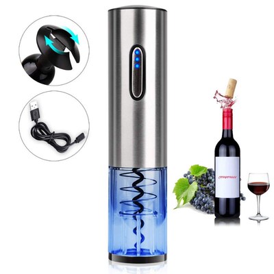 Automatic Red Wine Bottle Opener Cap Stopper Decanter Electr