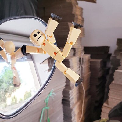 10-20pcs Color Random Sucker Toy DIY Sticky Robot Anima Scre