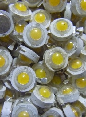 100只高亮1w灯珠路灯投光灯高品质5mil普瑞芯片大功率LED