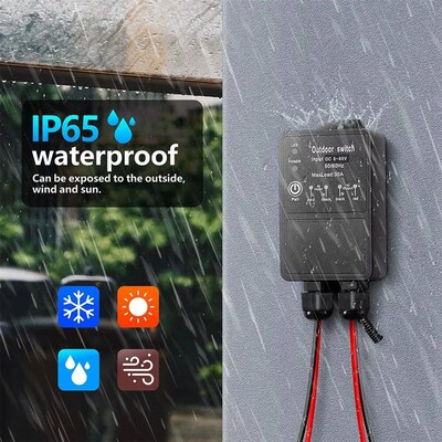 RF433Mhz Universal Wireless Remote Control Switch Waterproof