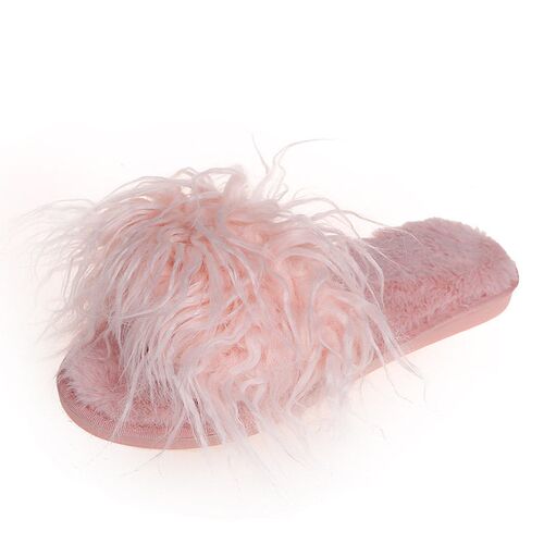 Slippers, Long-haired Women, Open-toe Korean Style, Fashiona