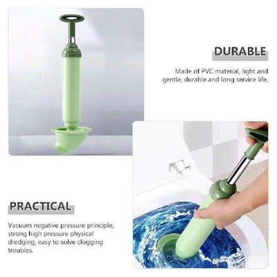 High Pressure Toilet Plunger Seat Bathtub Cleaner Drain