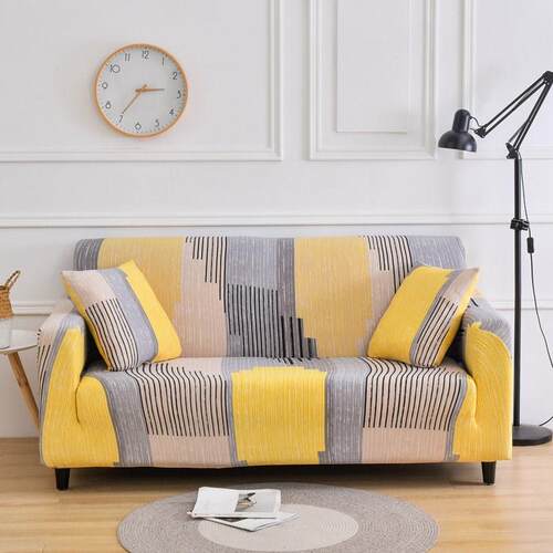 Modern Elastic Sofa Cover for Living Room Spandex Sofa Slipc
