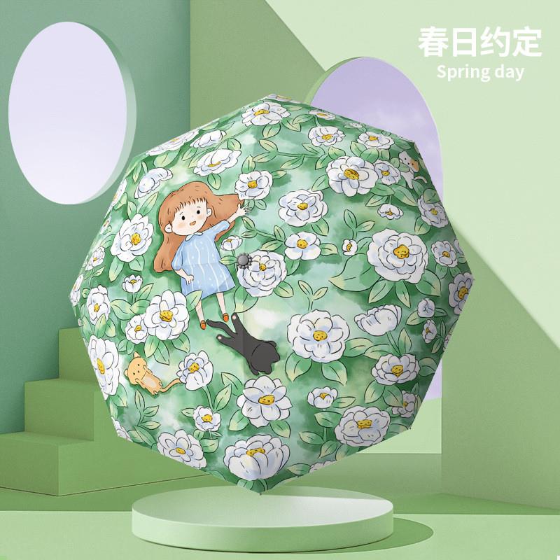 儿童雨伞6-12岁男孩女孩学生上学专用轻便手动大号晴雨两用遮阳伞图片