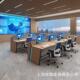 烤漆形度木纹控台指挥中心操作台调台中控室监控工作弧台制操作台