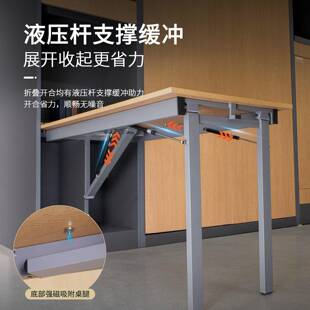 家用墙可折叠餐桌物五金配件小户型挂壁台置隐架上伸缩多功能形壁