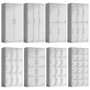 钢制防DML GYG火更衣浴室存柜宿舍储物放健身房储物柜柜铁皮衣柜