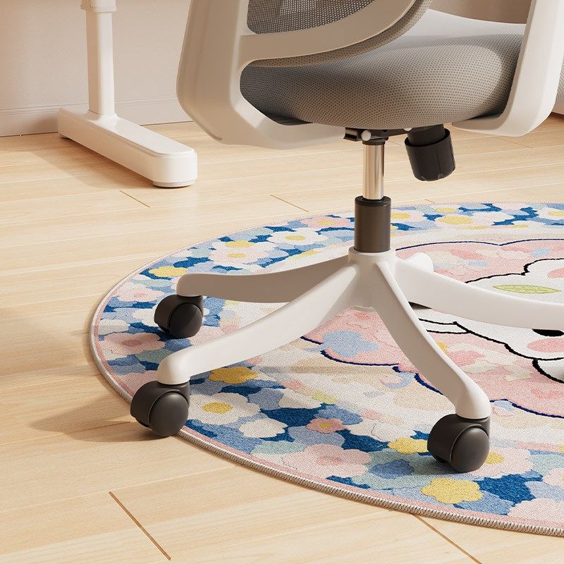 儿童学习椅转椅防滑圆形地垫书桌椅地毯女孩卧室床边毯摇摇椅垫子,居家布艺,转椅地垫,淘宝优惠券,粉丝福利购,淘宝优惠卷