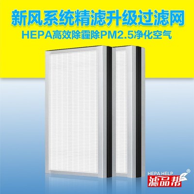 适配中科睿赛新风系统滤网CSRS5157/57/57B/C高效过滤芯