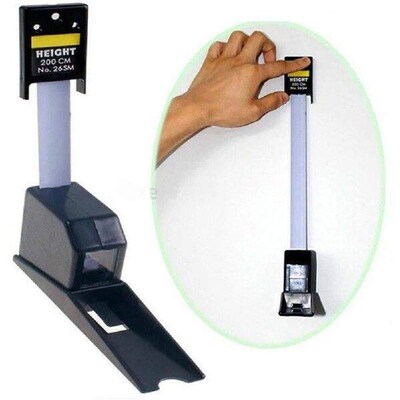 2m Height Measuring Meter Growth Stature Wall Mounted