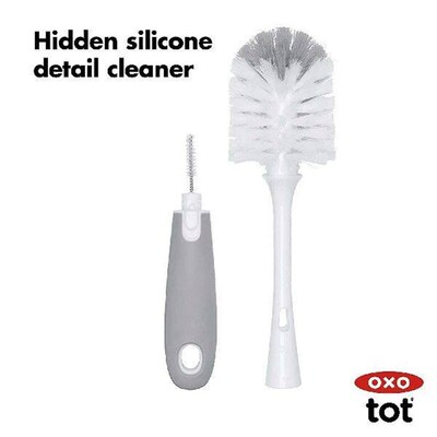Water Bottles Cleaning Brushes 2in1 Round Bottle Scrub