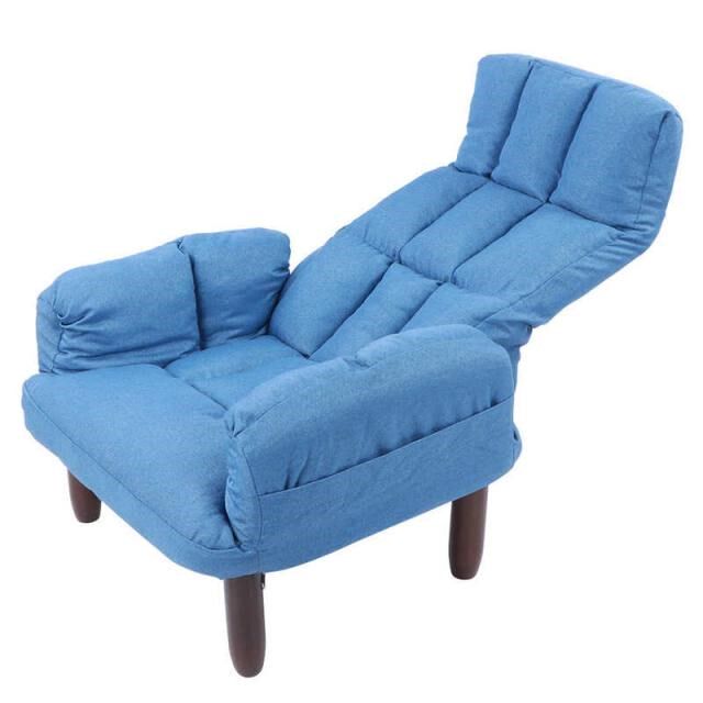 Simple Modern Armchair Set Dining Living Room Sofa Chairs wi - 实物图