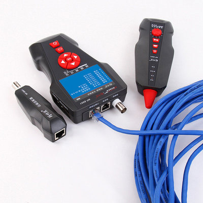 精明鼠寻线仪NF801S抗干扰网络测线查线多功能POE带电防烧巡线器