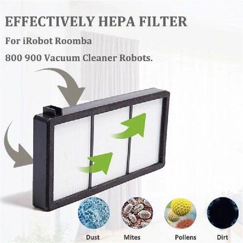 HEPA Filter Roller Side Brush For Irobot Roomba 800 860 870