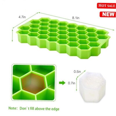 Ice Cube Maker Silicones Ice Mould Honeycomb Ice Cube Tray 1