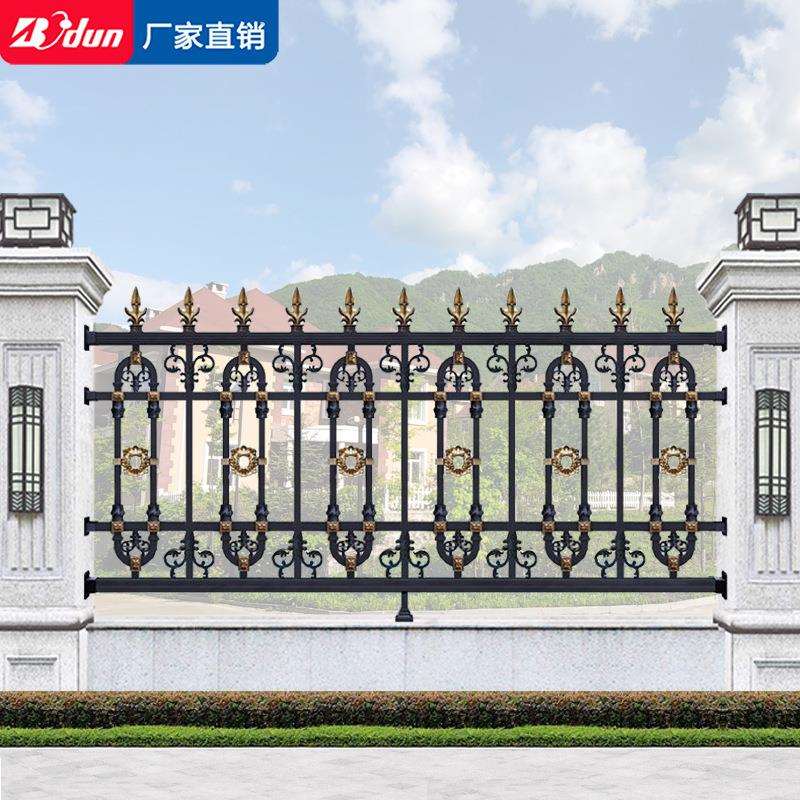 铝艺护栏铝合金小区围墙护栏围栏栅栏户外简欧式别墅庭院栏杆