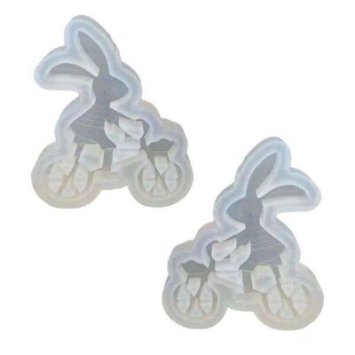 Cycling Rabbit Molds Rabbit Silicone Mould Resin Molds Home