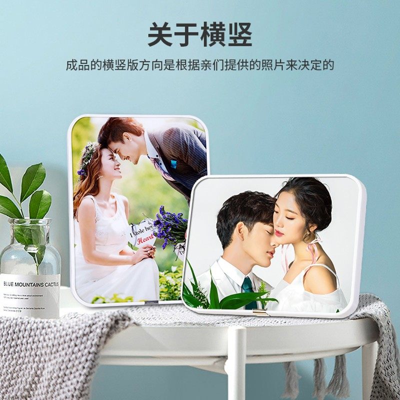 影楼婚纱照相框摆台定制结婚照板画桌摆8寸10寸寸无边框水晶面,家居饰品,相框/画框,淘宝优惠券,粉丝福利购,淘宝优惠卷