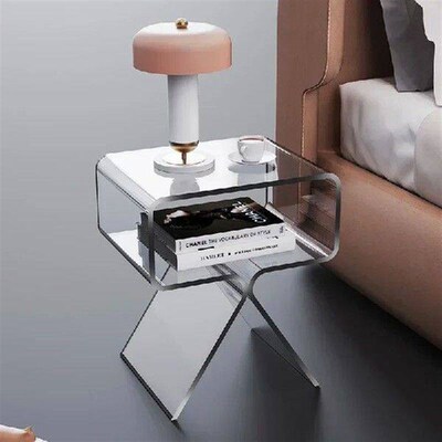 Minimalist Transparent Bedroom Furniture Acrylic FloorTo