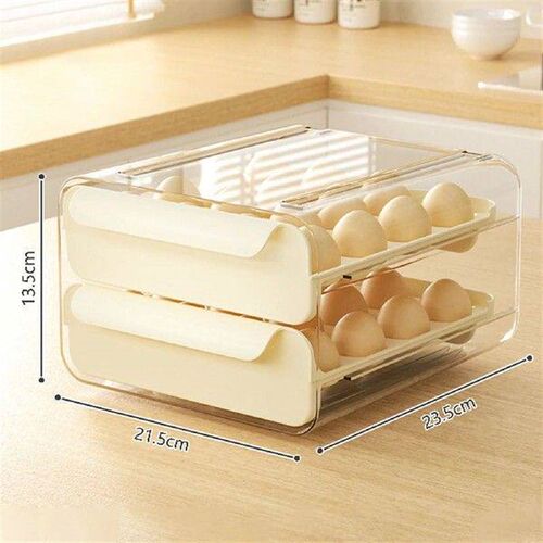 Egg Freshness Organiser Drawer Universal Space-Saving Eggs