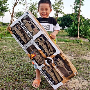 Childrens Military Vehicle All-resistant Large Farmers Tru