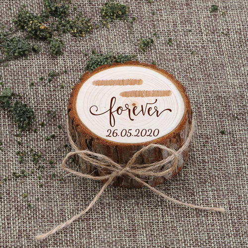 Custom Ring Box Personalized Wedding Valentines Engagement W