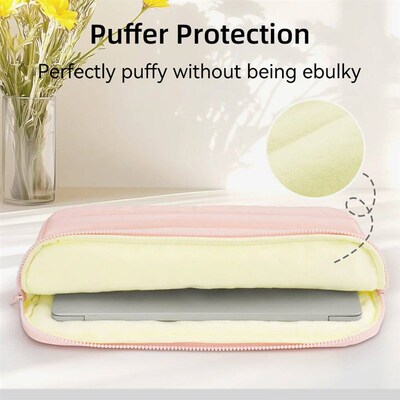 13/14 Inch Puffy Laptop Sleeve ver Bag For Laptop ver for Ma