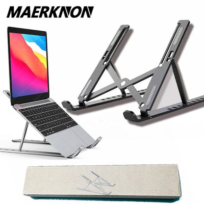 Foldable Laptop Stand Cooling Notebook Bracket Adjustable Er