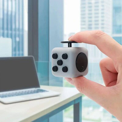 Creative Solid Color Fidget Dice handheld cube Release Stres