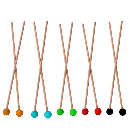 木琴/马林巴琴锤马林巴槌马林巴锤枫木杆键盘槌琴槌硅胶头