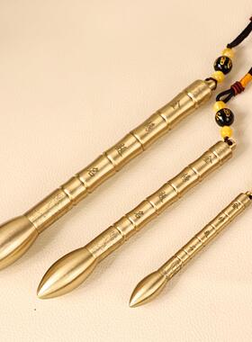 纯黄铜文昌笔摆件铜文昌笔挂件书房办公室金榜题名学生学习状元笔