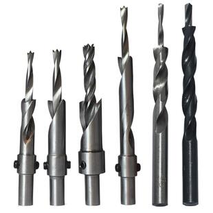 沙拉钻沉孔螺丝钻头平底沉头孔高速钢钻芯二级阶梯台阶木工子母钻