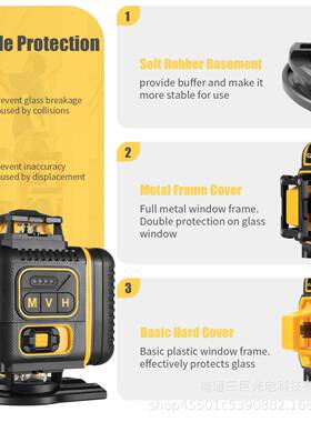 G线ZG工厂直平营18386线12墙水平仪激光水仪贴仪绿光投线仪