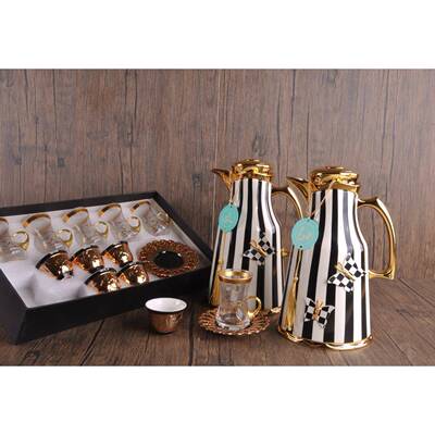 中风啡格迪东拜阿拉伯高端水壶保温瓶保温壶咖壶套装CA76261GB10G