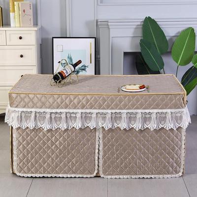 加厚加绒电炉罩烤火罩暖炉套保暖罩取暖桌罩套茶几罩