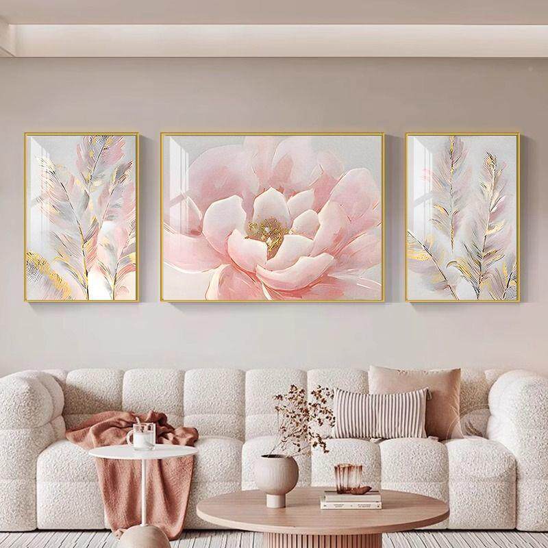 大村芬油画应客厅装饰画轻奢感挂画画现代简约沙发背景墙画厂家直