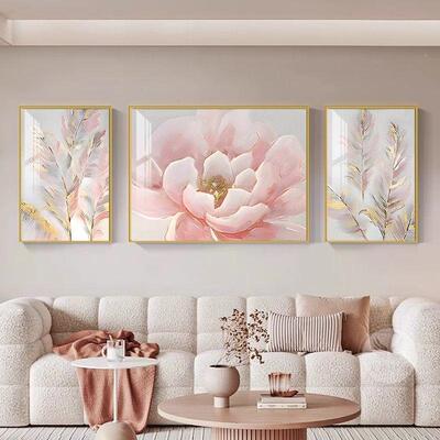 大村芬油画应客厅装饰画轻奢感挂画画现代简约沙发背景墙画厂家直