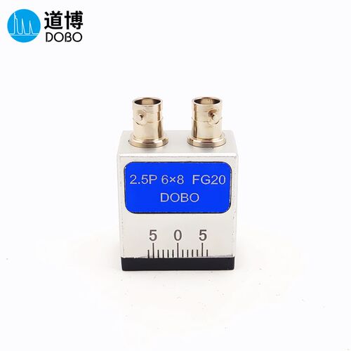 双晶直探头5P6X8FG20 F10 F30超声波探伤仪聚焦纵波分割式2.5MHz