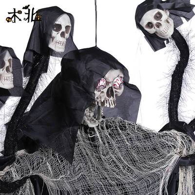 Halloween decoration hanging vampire ghost horror prank prop