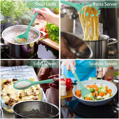 Silicone cooking utensil set Kitchen Utensils Set Cooking To